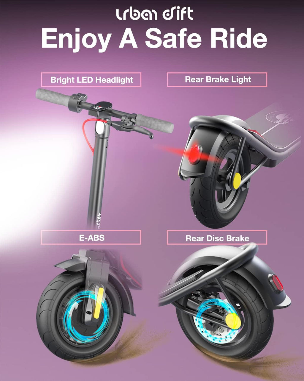 Black Foldable Electric Scooter N256917