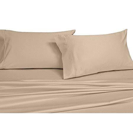 King Cotton Percale Bed Sheet Set N438