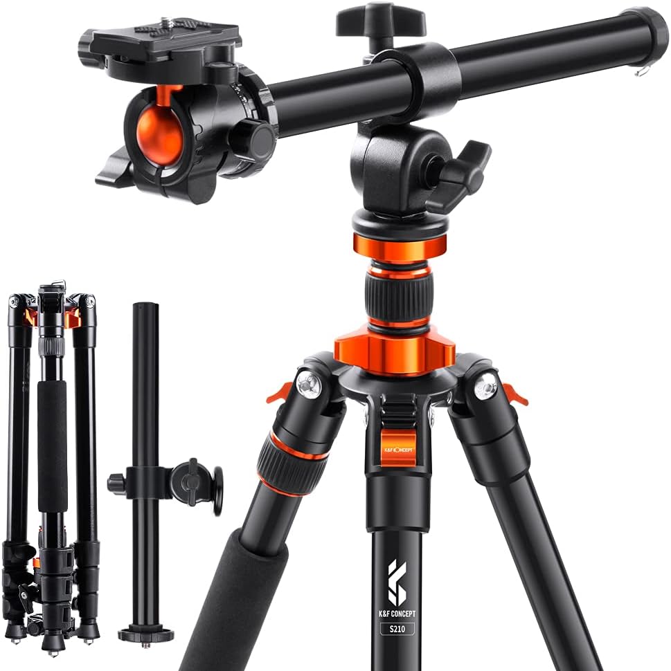 78 inch DSLR Camera Tripod with Magnesium Alloy Center Column Z3168