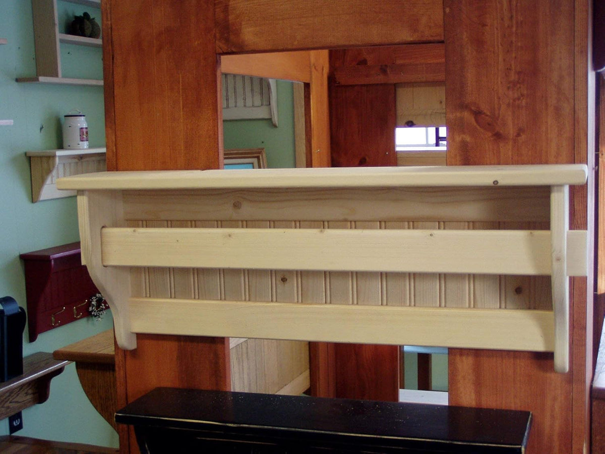Unfinished Wood Quilt Rack J942234