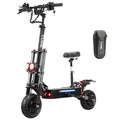 Adult Electric Scooter Dual Motor 52V 2400W 40 MPH 40 Miles 10" Off Road 330lbs Max Load Folding Scooter N73820