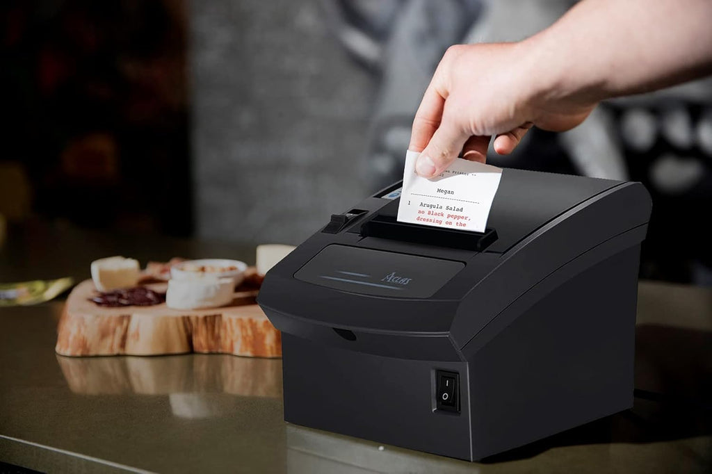 Thermal Receipt Printer 80mm with Auto Cutter USB Ethernet Serial Port G278026