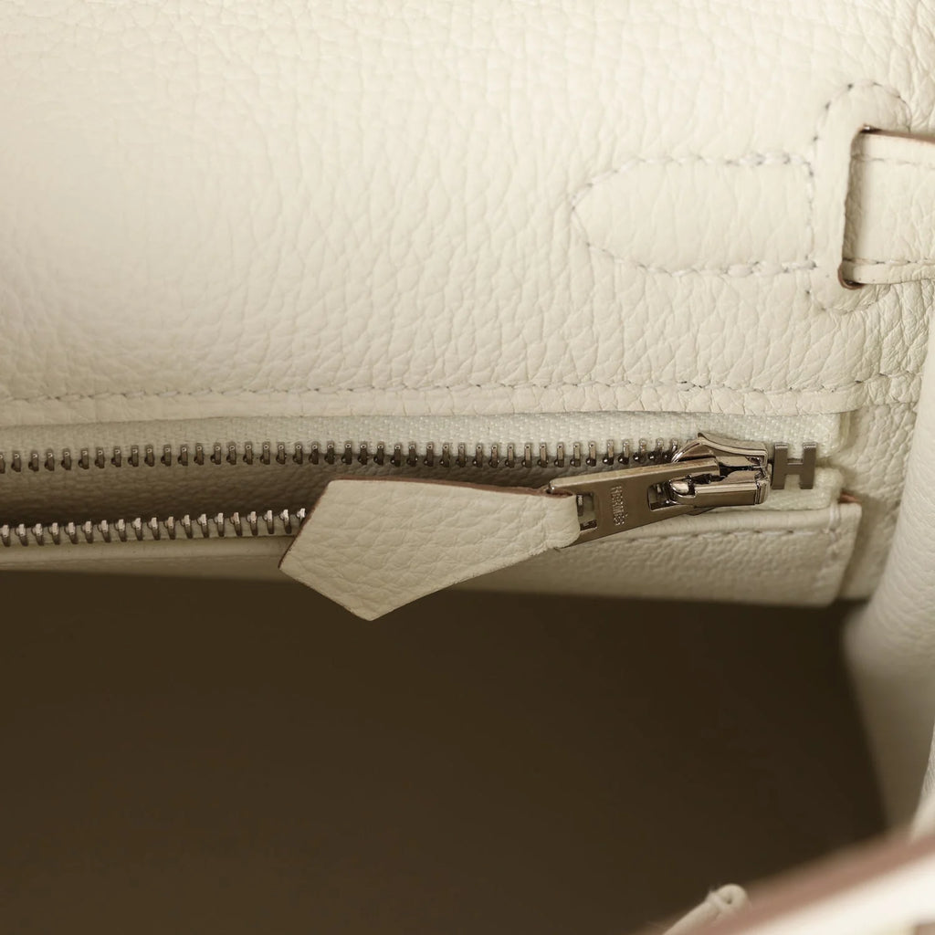 Mushroom Togo Leather Bag with Palladium Hardware R591591