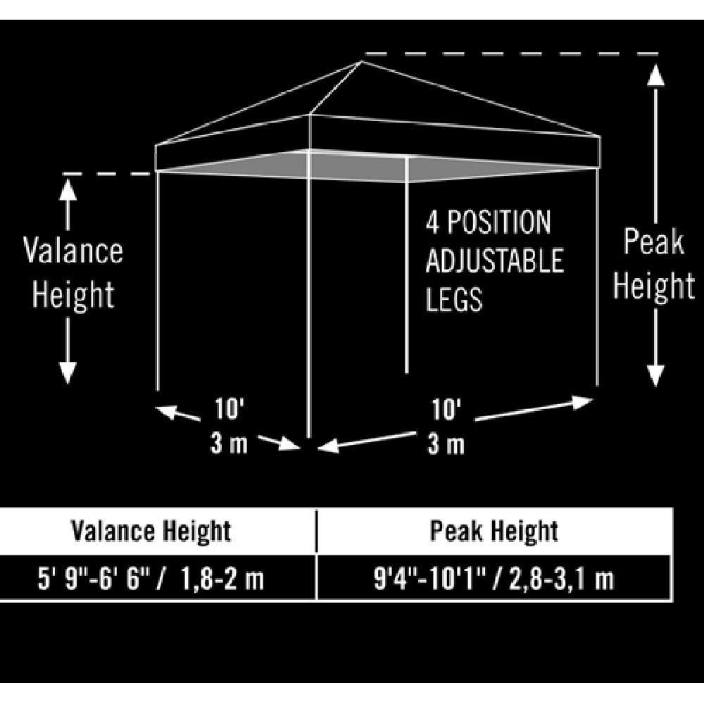 10x10 Pop Up Canopy P482245