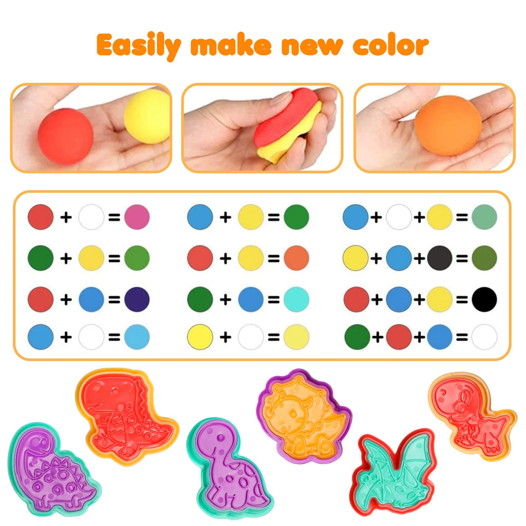 Dinosaur World Play Dough Set U5730