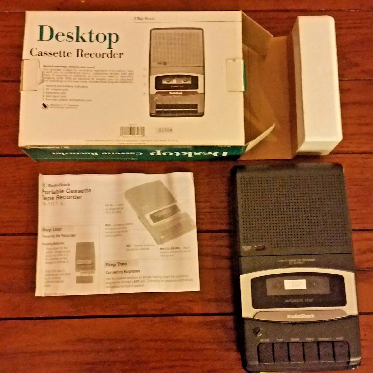Portable Cassette Recorder E20764