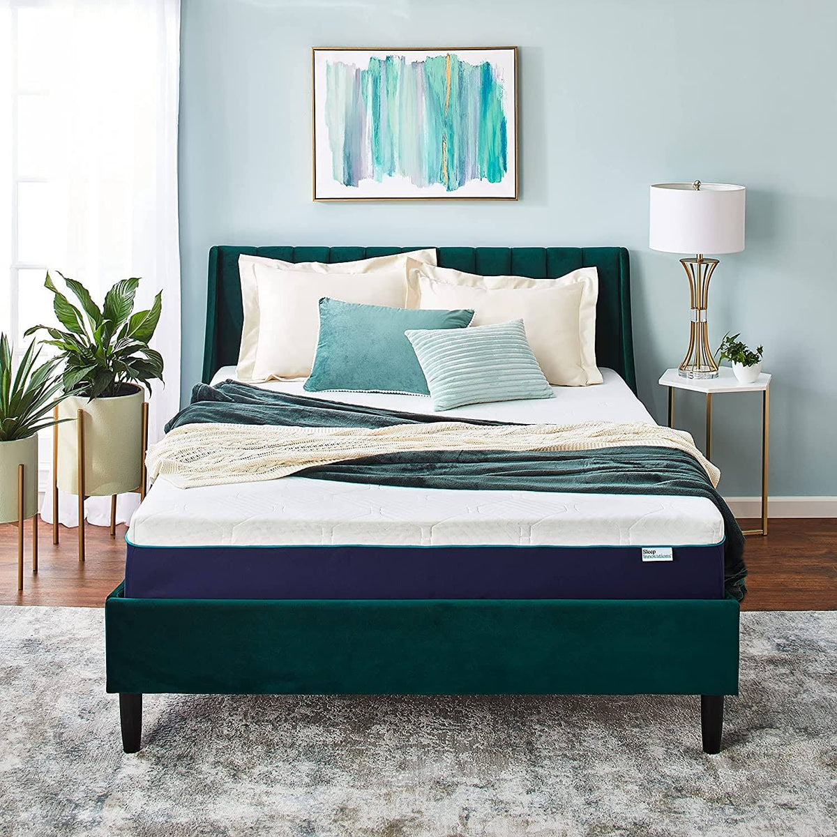 10 inch Antimicrobial Gel Memory Foam Mattress Q8377