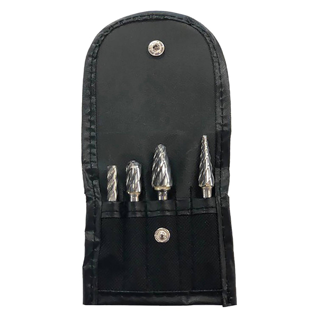 4 Piece Aluminum Burr Set J8738
