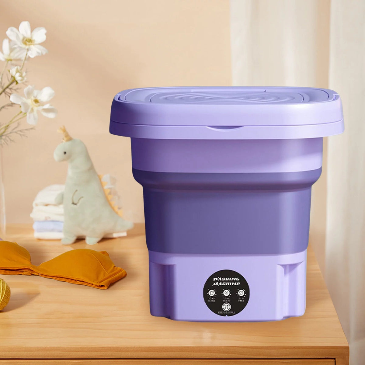 8L Portable Mini Folding Washing Machine G281