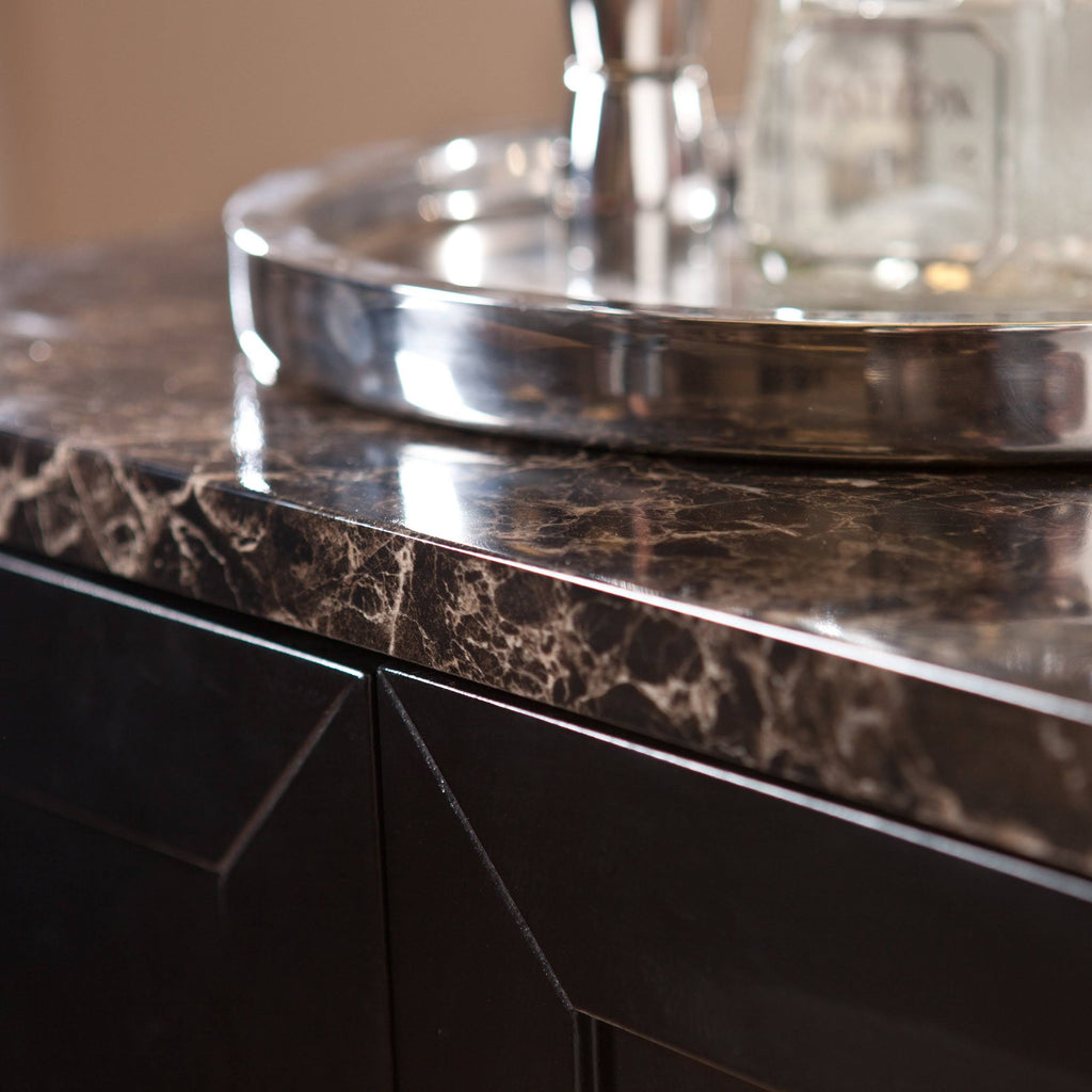 Black Bar Cabinet S6247