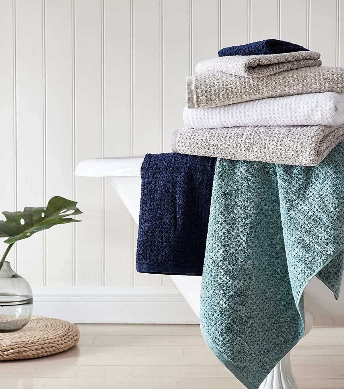 6 Piece Bay Blue Towel Set V71595