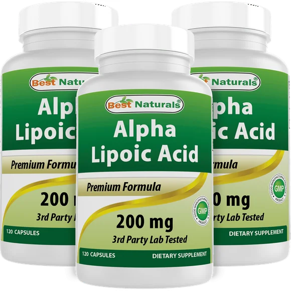 Alpha Lipoic Acid 200 Mg 120 Capsules A17424
