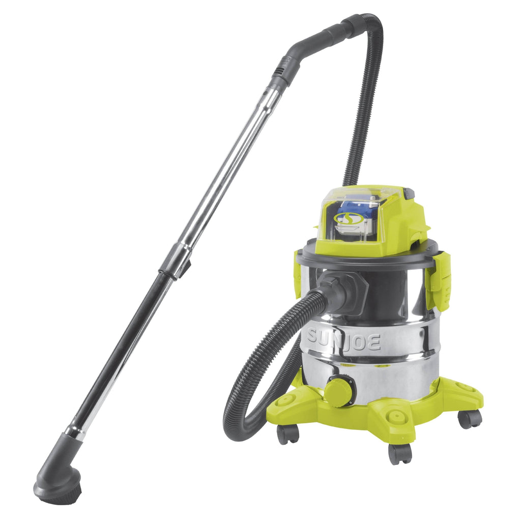 24-Volt Cordless Portable Stainless Steel Wet/Dry Vacuum Kit, 5.2 gal S981575