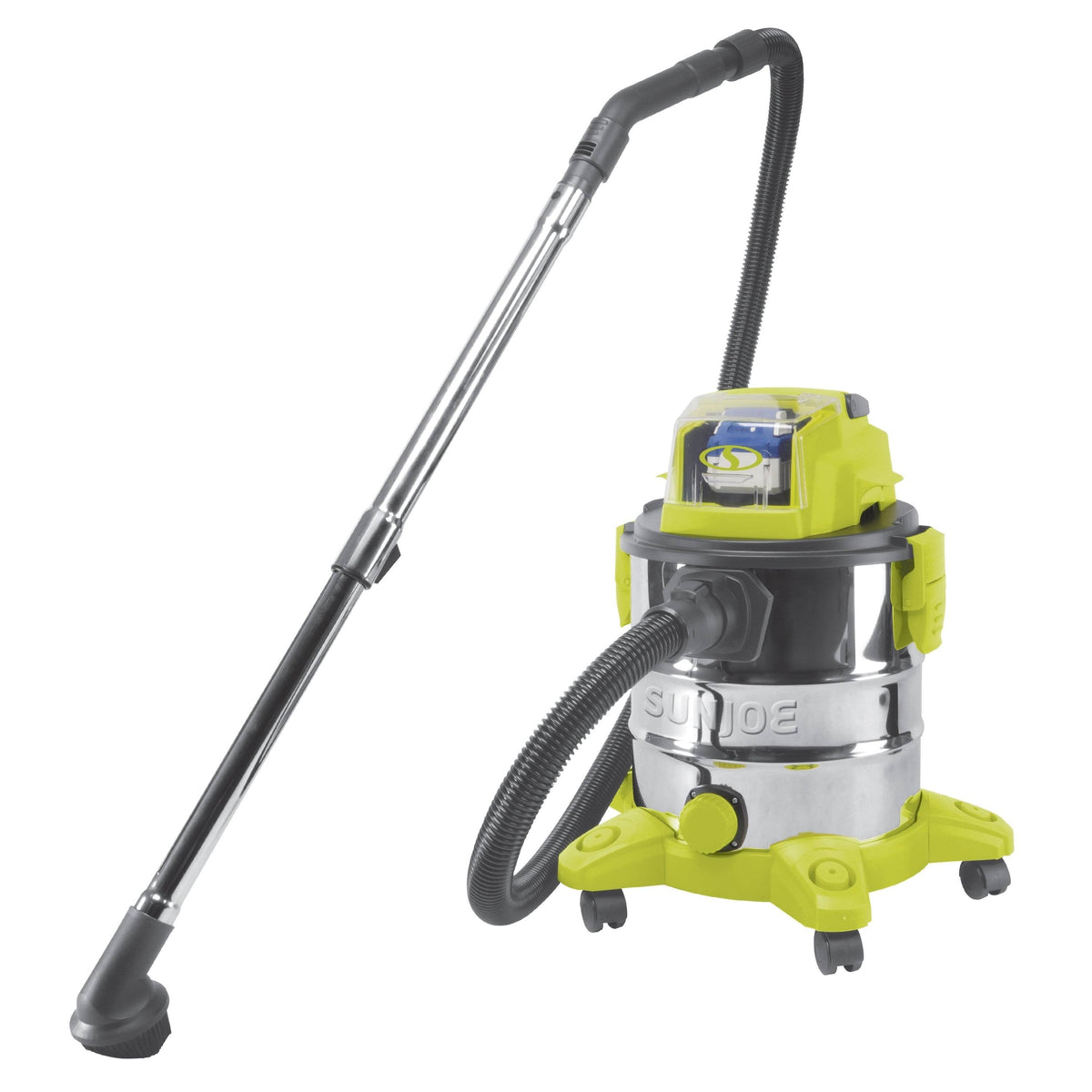 24-Volt Cordless Portable Stainless Steel Wet/Dry Vacuum Kit, 5.2 gal S981575