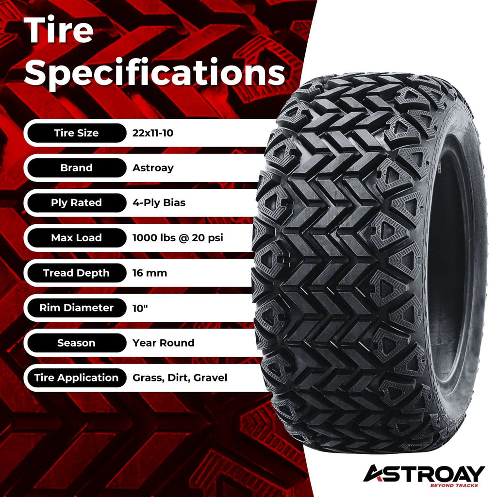 10 Golf Cart Tire J905410