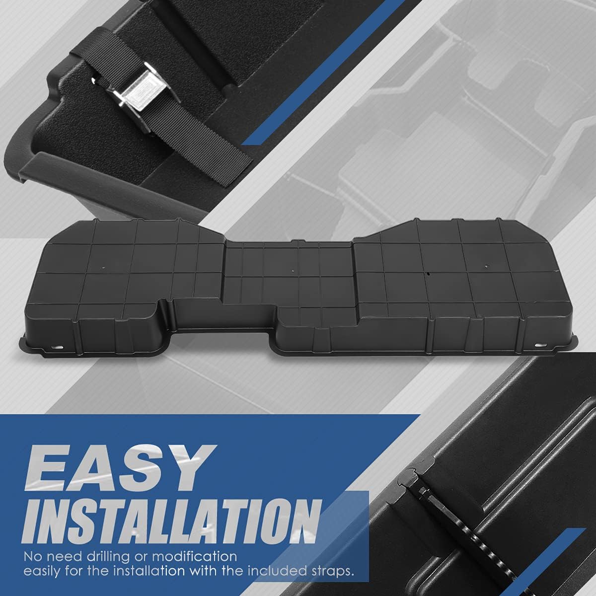 Under Seat Tool Storage Organizer Box Tray U735