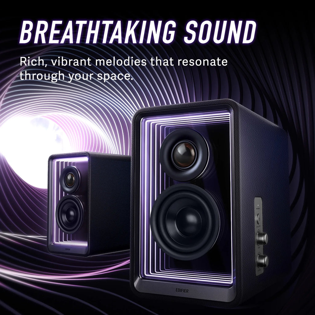 Black Active Monitor Speakers F53447