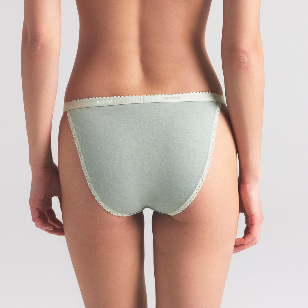 LIGHTWEIGHT COTTON STRING BIKINI M72841