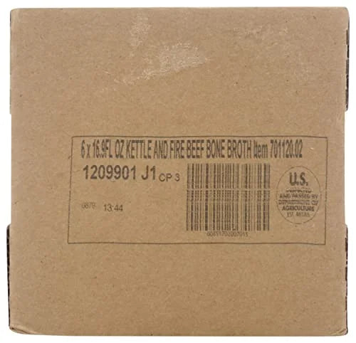 Beef Bone Broth 16.9 Oz (Pack of 6) K824853
