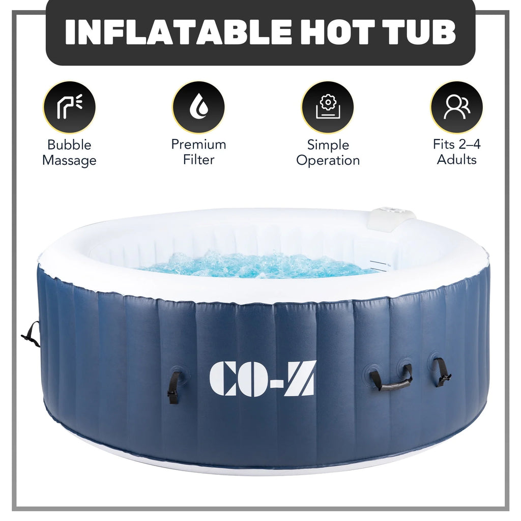 4-6 Person Blow-Up Hot Tub with Air Jets T712494