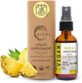 Organic Raw Bromelain Mist-Liquid Pineapple Extract 500mg 60ml P720