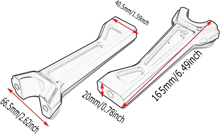 Motorcycle Handlebar Riser Clamp W2174