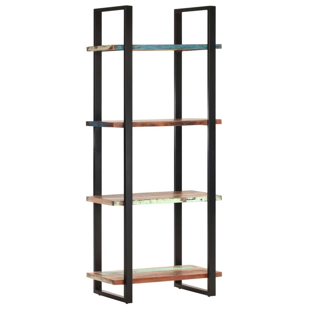 4-Tier Solid Reclaimed Wood Bookcase C312068