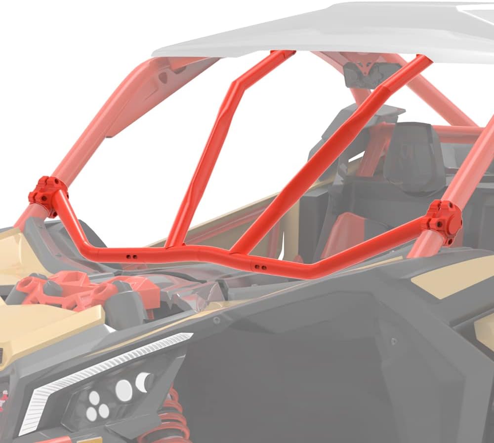 Front Intrusion Bar with Red Powder Coating Y97331