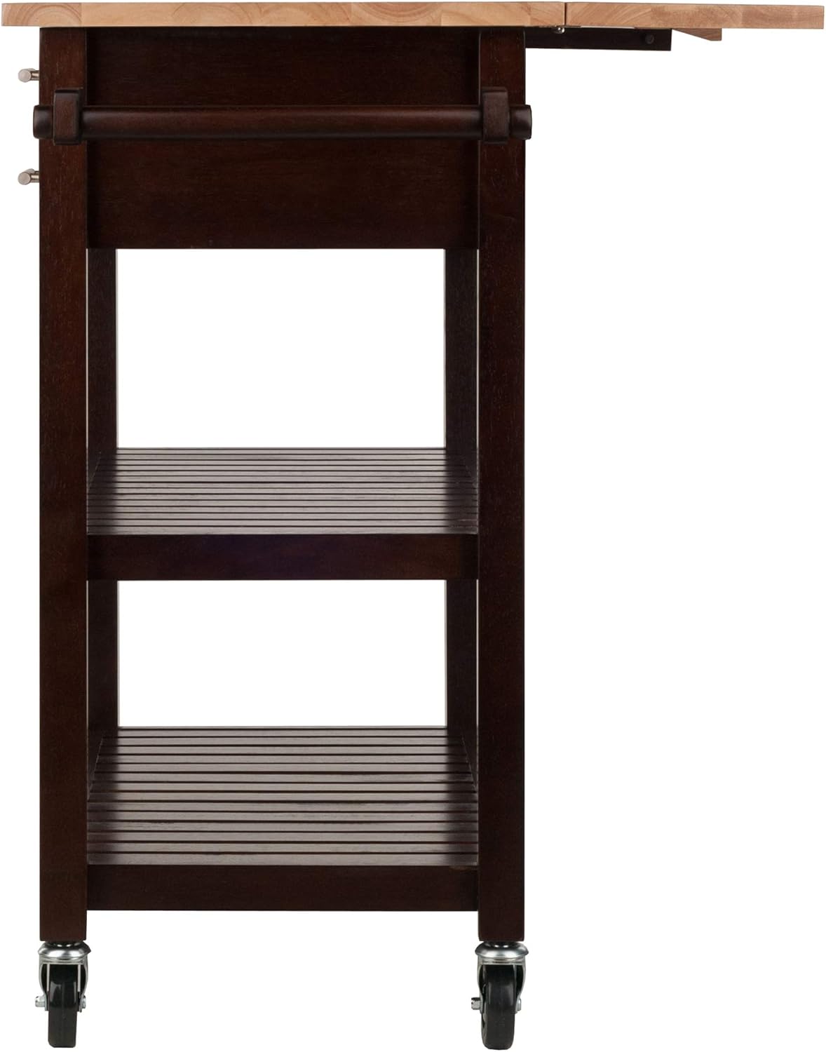 Cappuccino Natural Kitchen Cart B99527