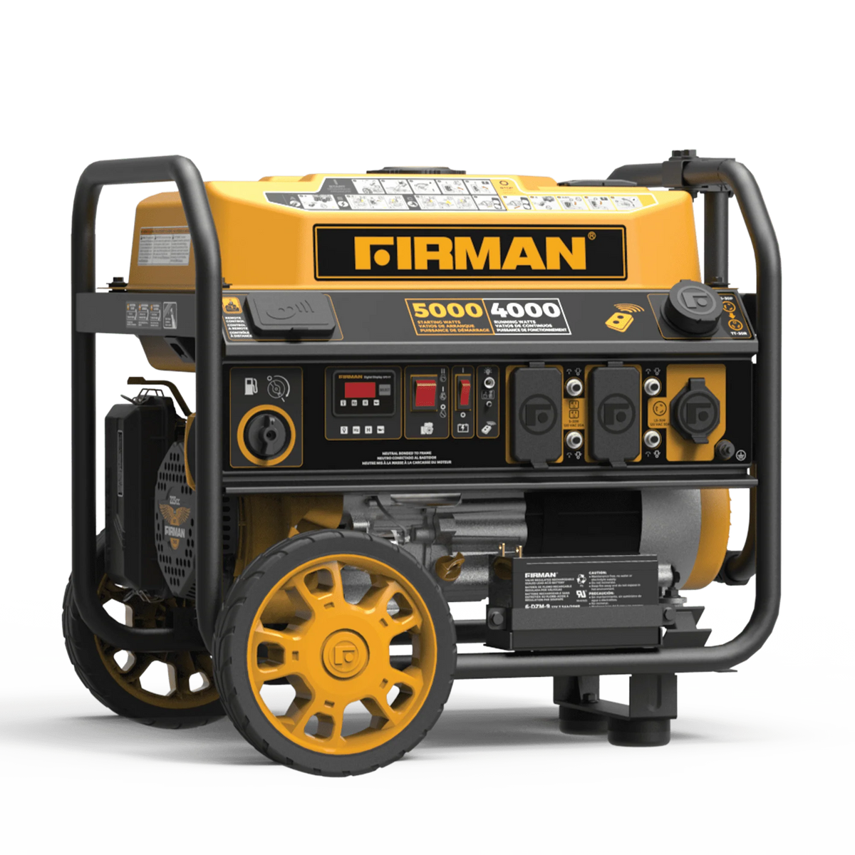 5000/4000 Watt Remote Start Gas Portable Generator Y872832