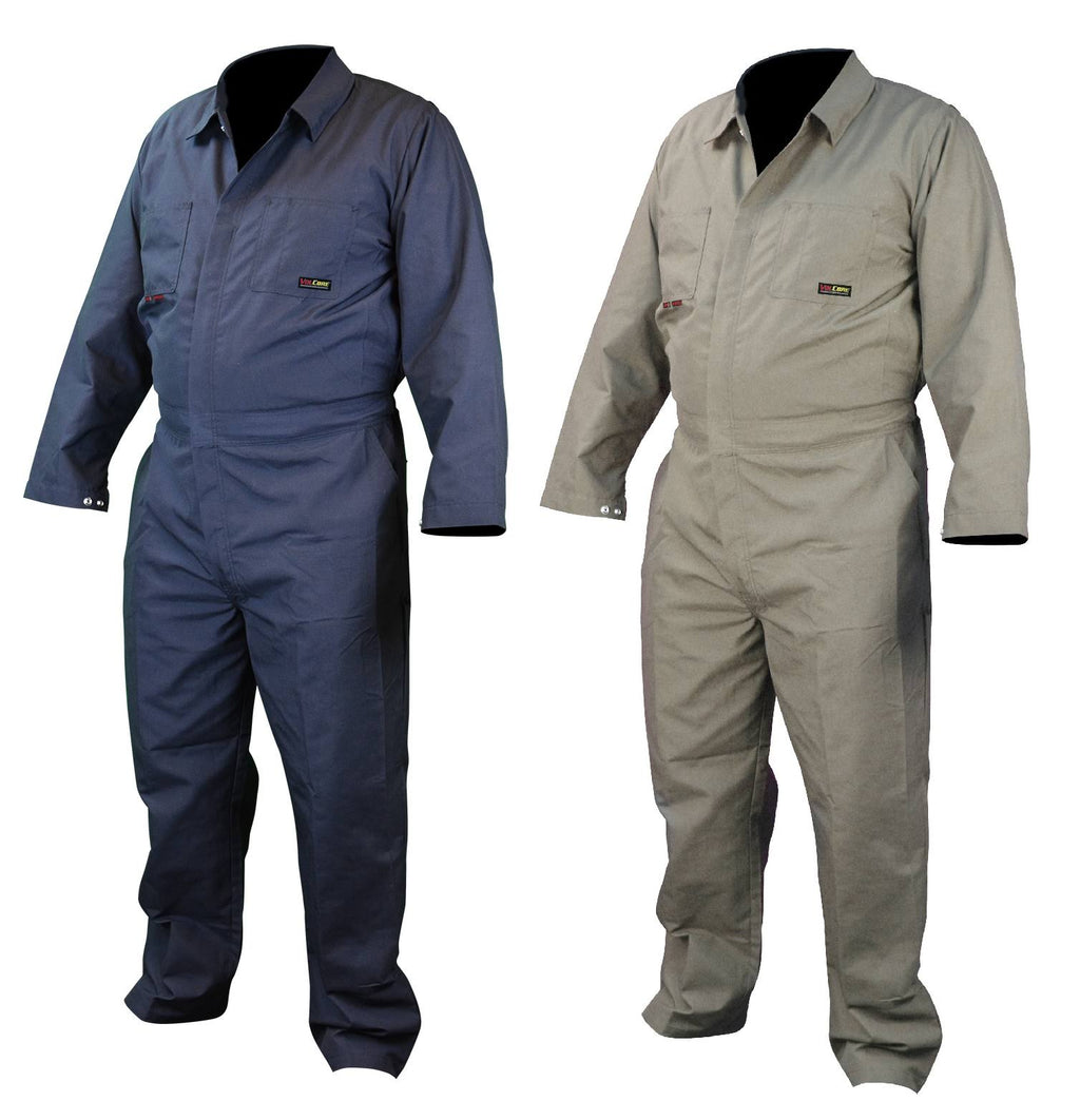 Cotton FR Coverall Khaki Size XL A2951
