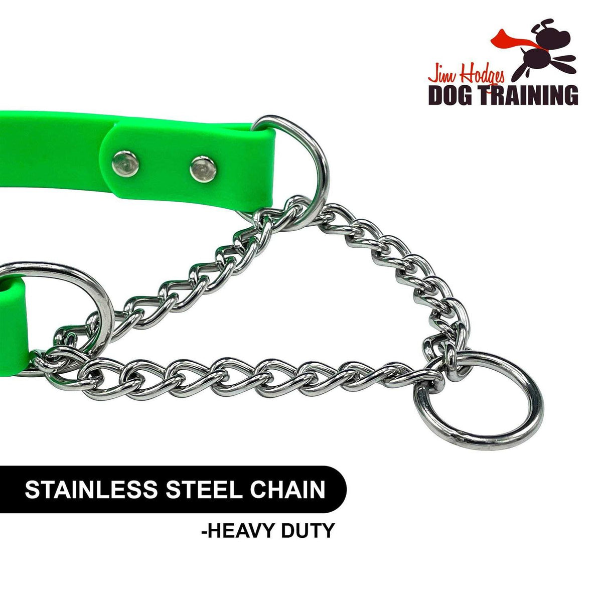 Martingale Collar for Dogs Biothane Stainless Steel Hardware L662420