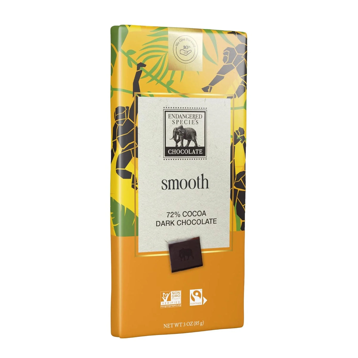 Dark Chocolate 72% Cocoa Bar 3 oz Pack of 3 D175