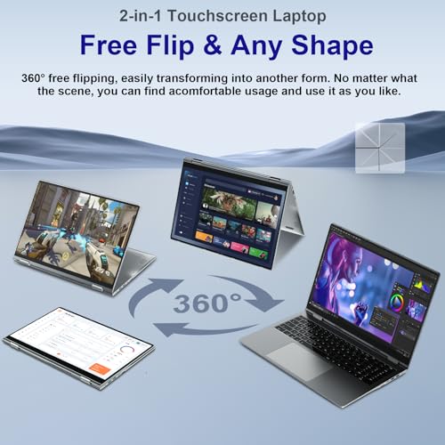 16 inch Convertible Laptop with Touchscreen, 16GB RAM, 640GB Storage U905