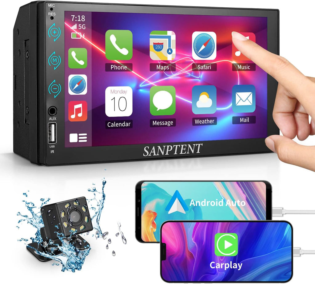 7-Inch Touch Screen Car Stereo with Bluetooth P420682