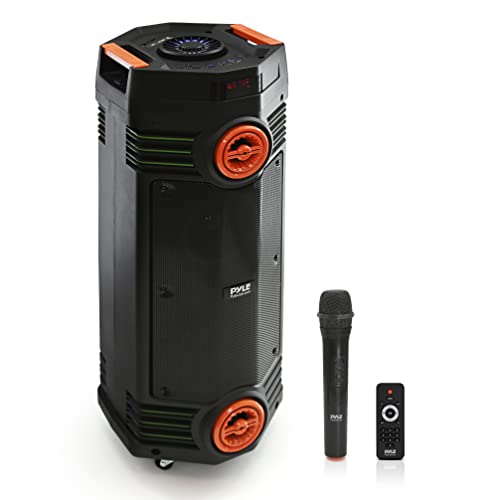 300W Dual 6.5” Rechargeable Bluetooth PA Speaker S946553