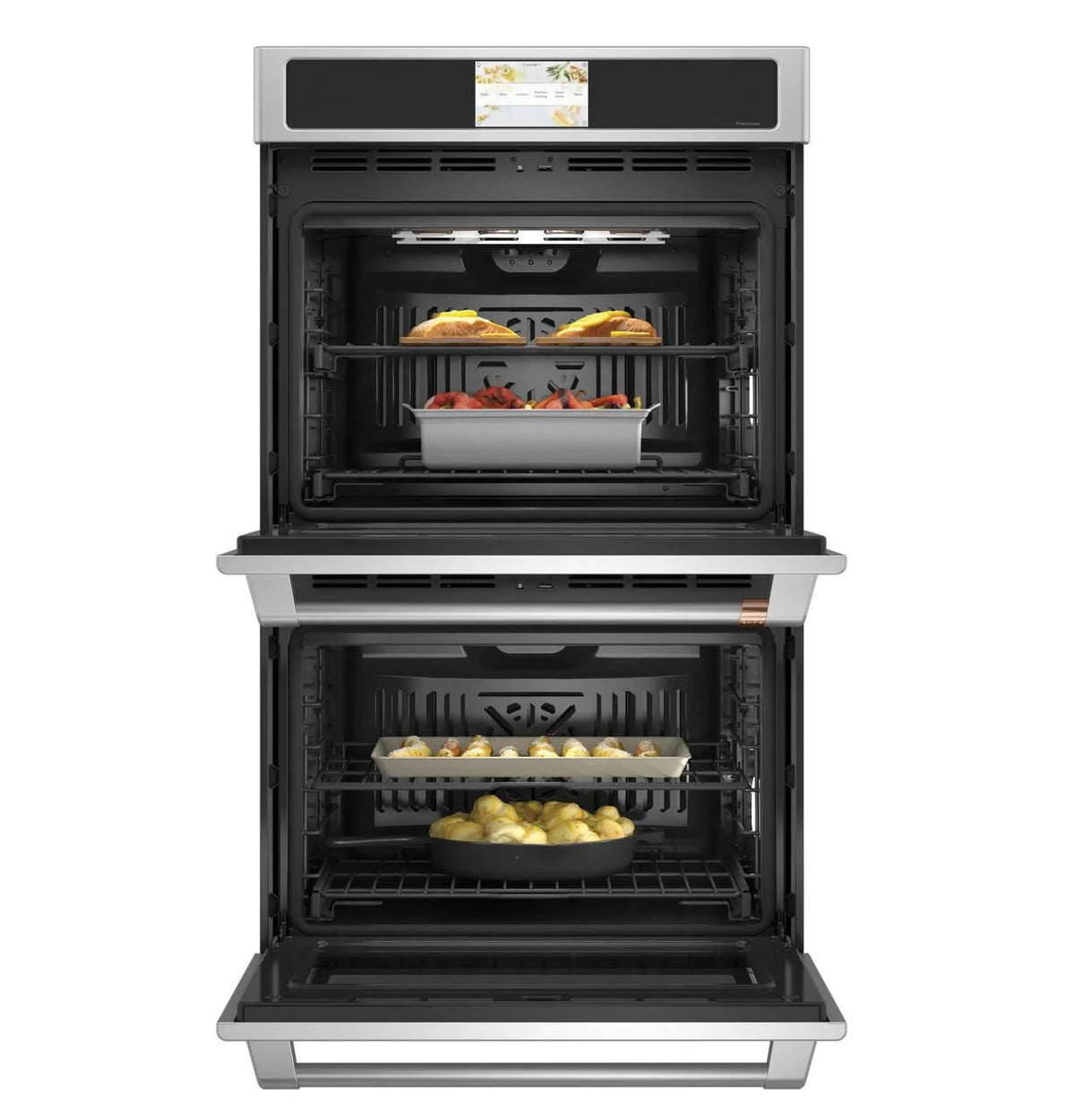 30 inch Stainless Built-In Double Electric Convection Wall Oven X25962
