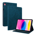 Blue PU Leather Folio Stand Cover for iPad 10th Gen Q23588
