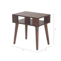 Pecan Wood End Table F5809
