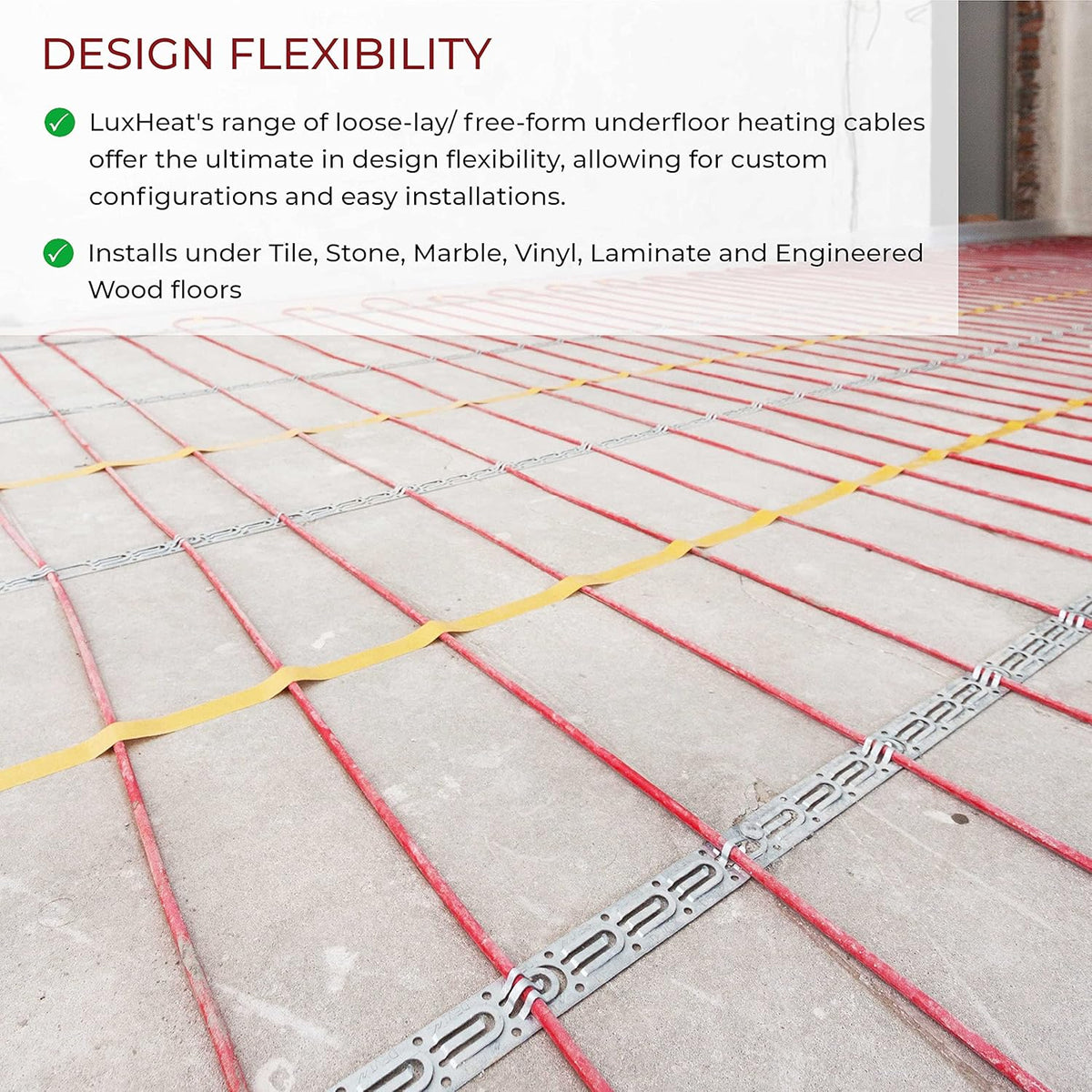15 Sqft 120v Electric Radiant Floor Heating Cable Set Q931