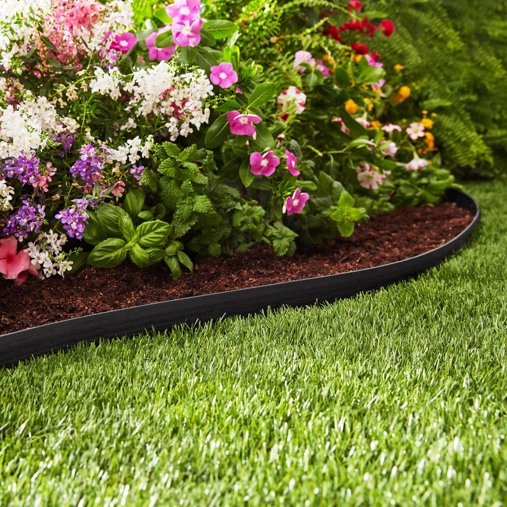 2-inch Tall 30-ft Plastic Black Landscape Edging Z6727