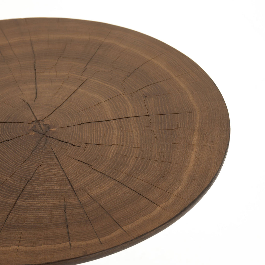 Caramel Oak Veneer End Table O54166