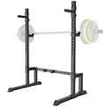 Adjustable Barbell Rack Squat Stand Bench Press Rack 550LBS Max Load Weight Lifting V717838