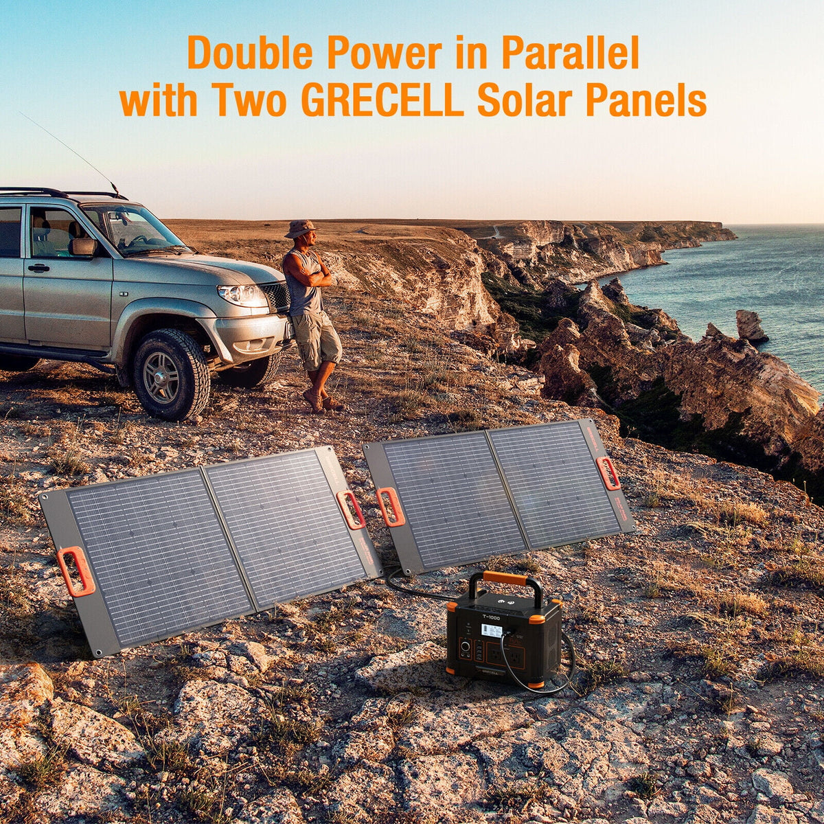 100W Portable Foldable Solar Panel B46455