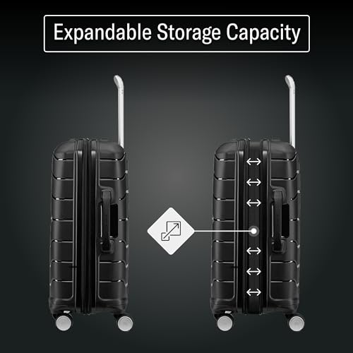 21-Inch Hardside Carry-On Luggage - Navy H56377