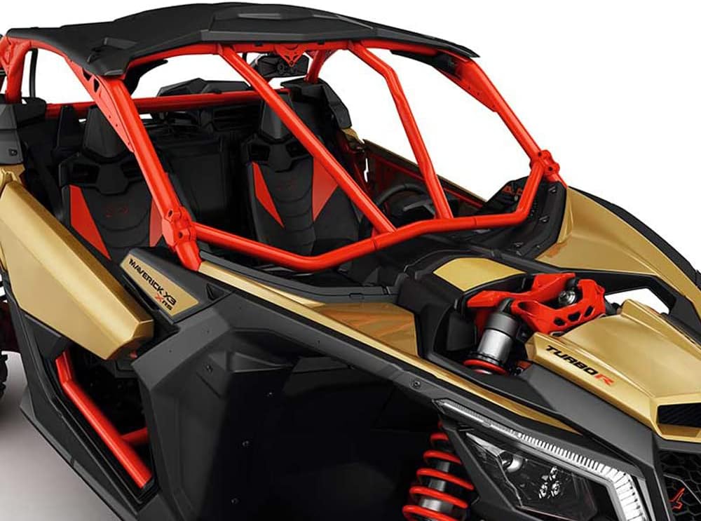 Front Intrusion Bar with Red Powder Coating Y97331