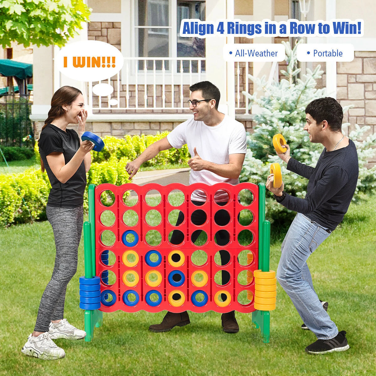 4 in A Row Giant Game Set C97072