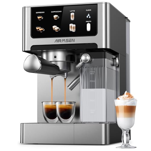 20 Bar Espresso Machine with Milk Frother and Dual Boiler Y195