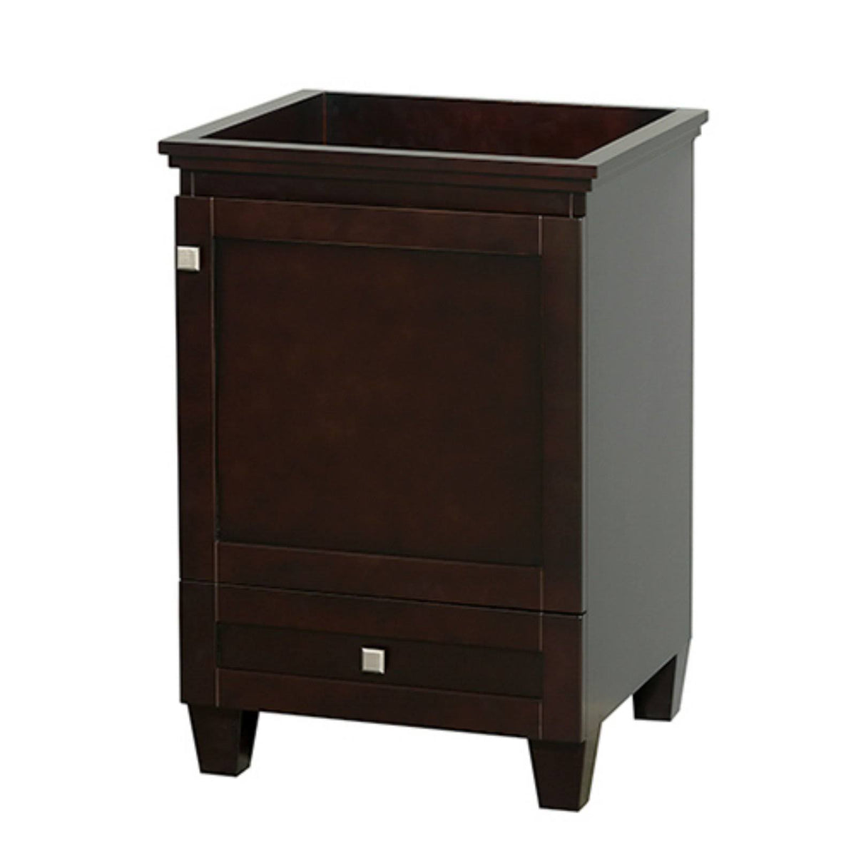 Espresso Solid Oak Vanity Cabinet U75905