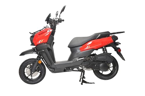 150cc Moped Gas Scooter with 12 inch Aluminum Wheels G95984